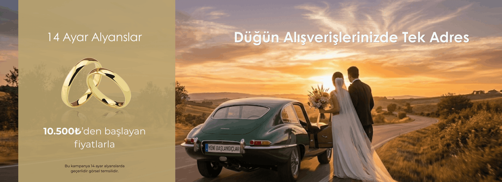 14 Ayar Alyanslar - düğün alışverişlerinizde tek adres